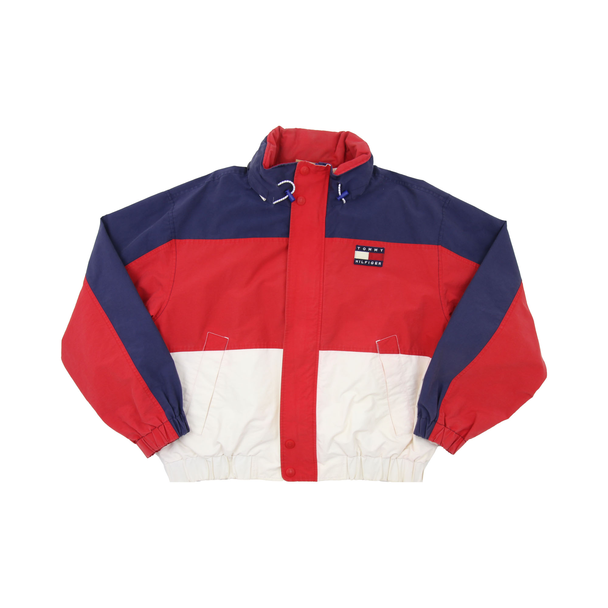 Tommy Hilfiger Vintage Hooded Wind Jacket -  XL