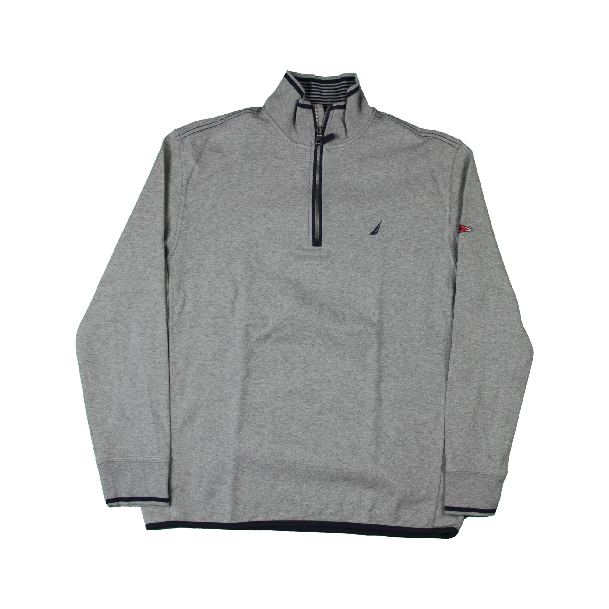 Nautica Quarter Zip Sweathsirt - L