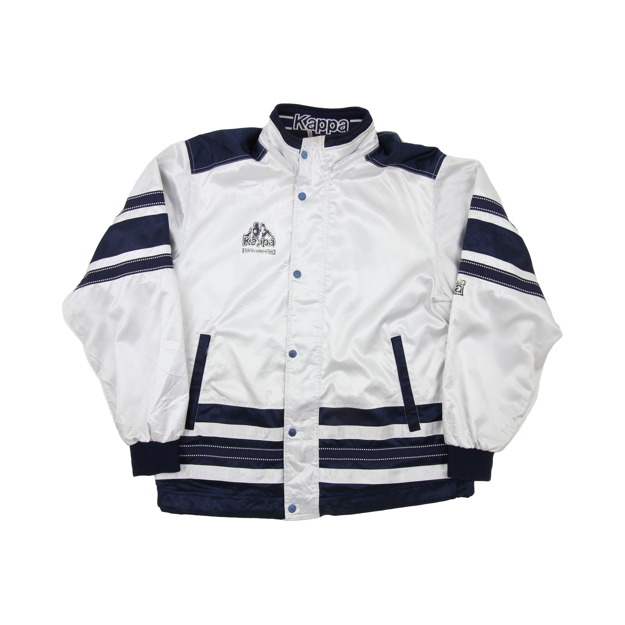 Kappa Thin Jacket White -  L/XL