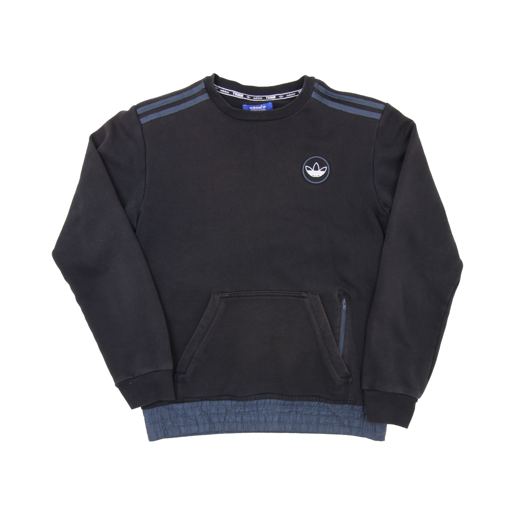 Adidas Sweatshirt Black -  S/M