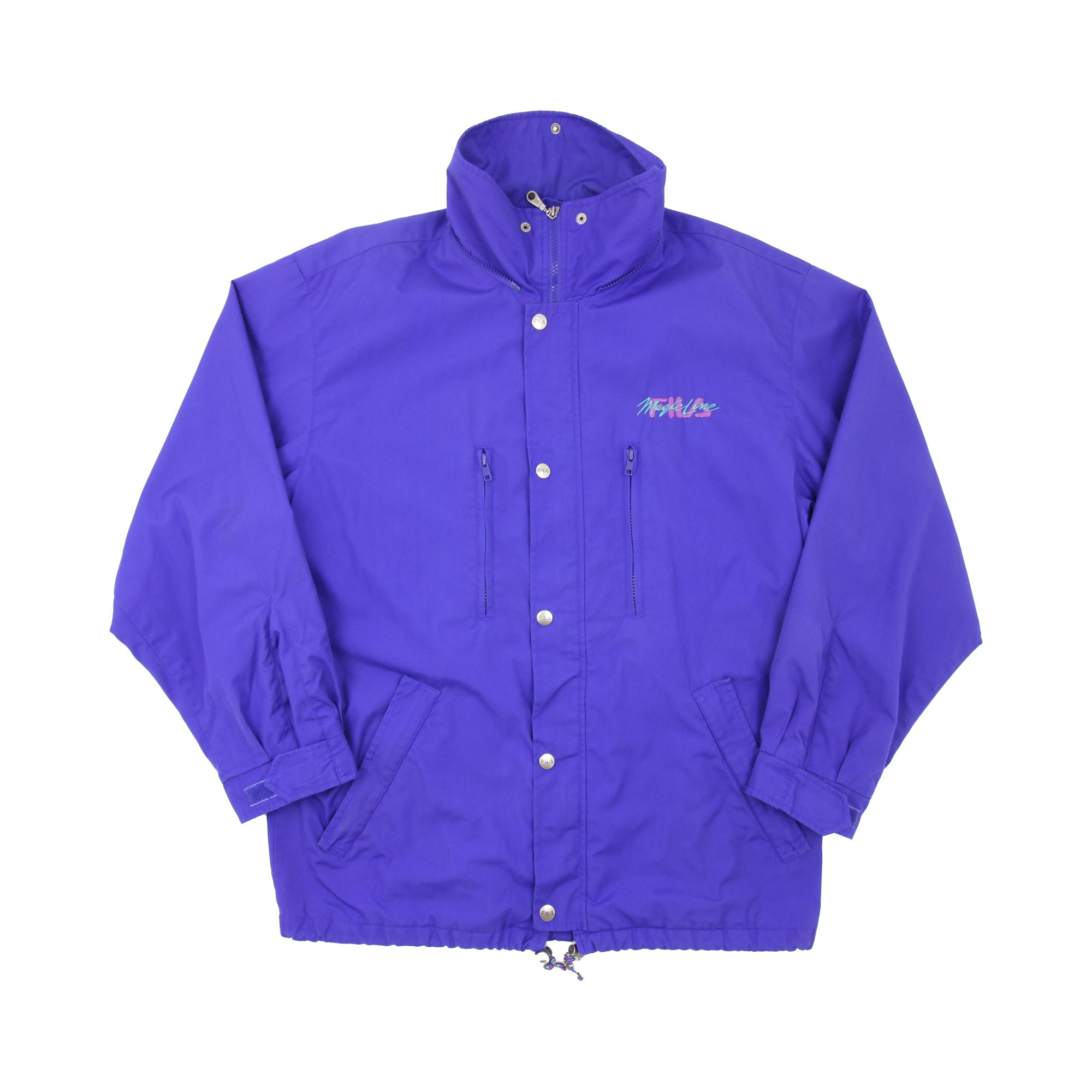 Fila Magic Line Embroidered Logo Warm Jacket -  XL/XXL