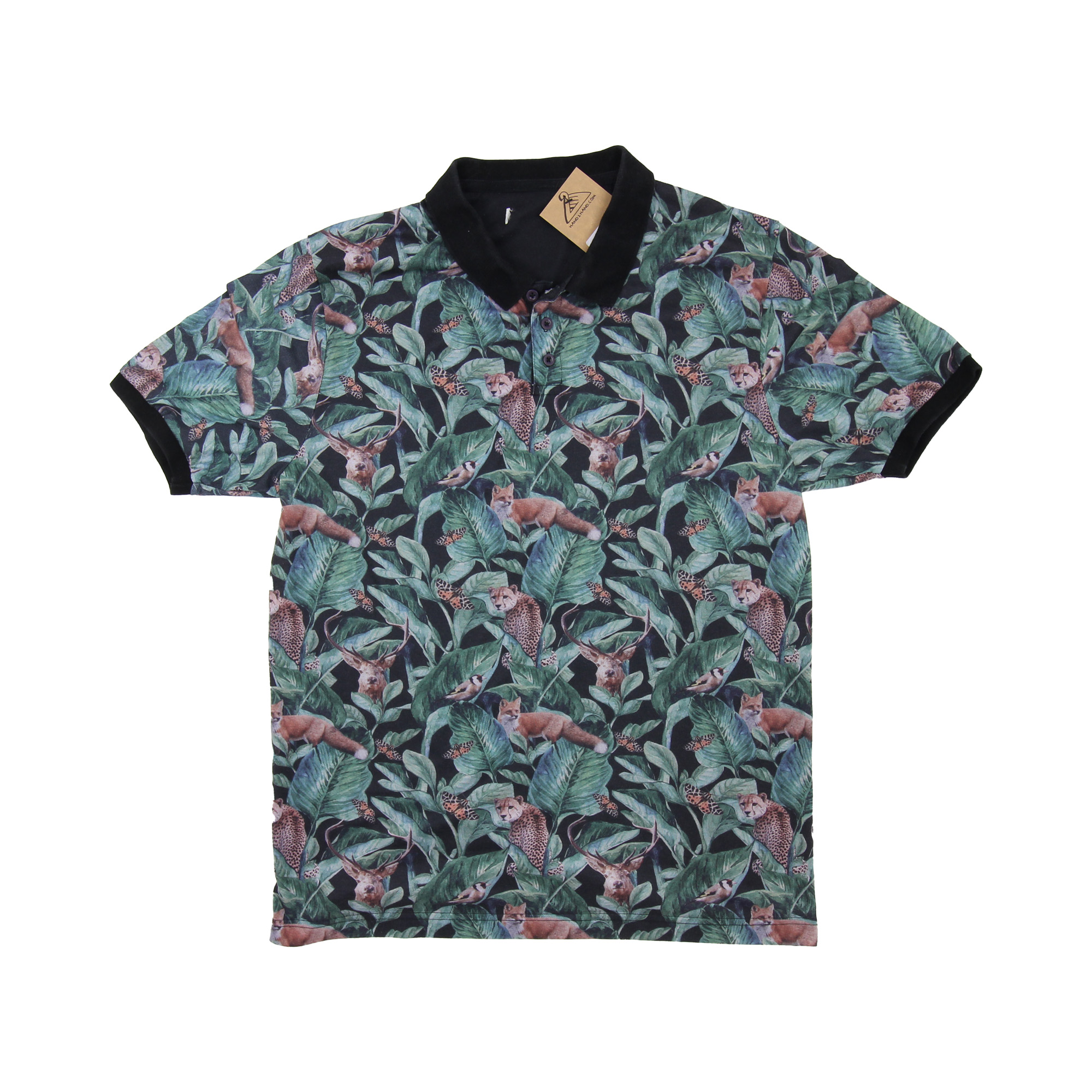 Vintage Polo Shirt -  M