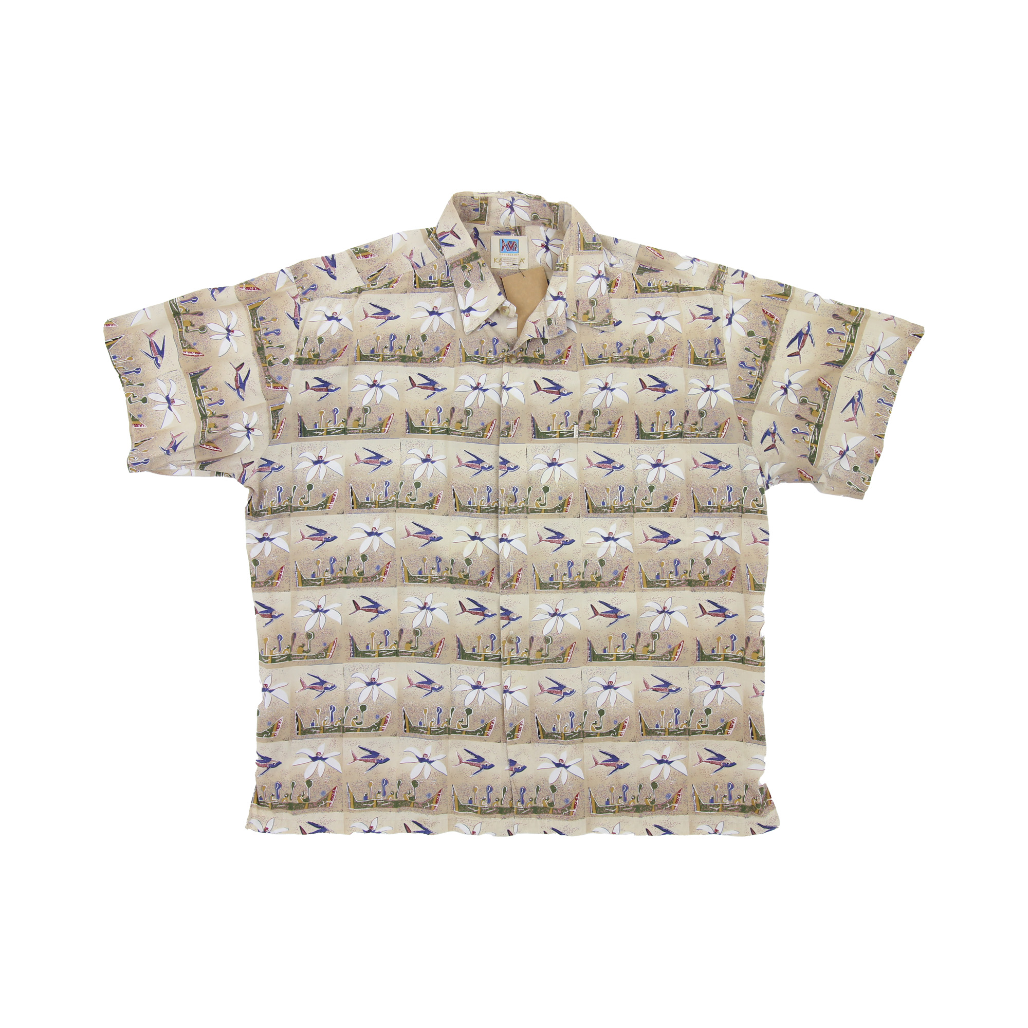 Kahala Thin Short Sleeve Shirt -  XL