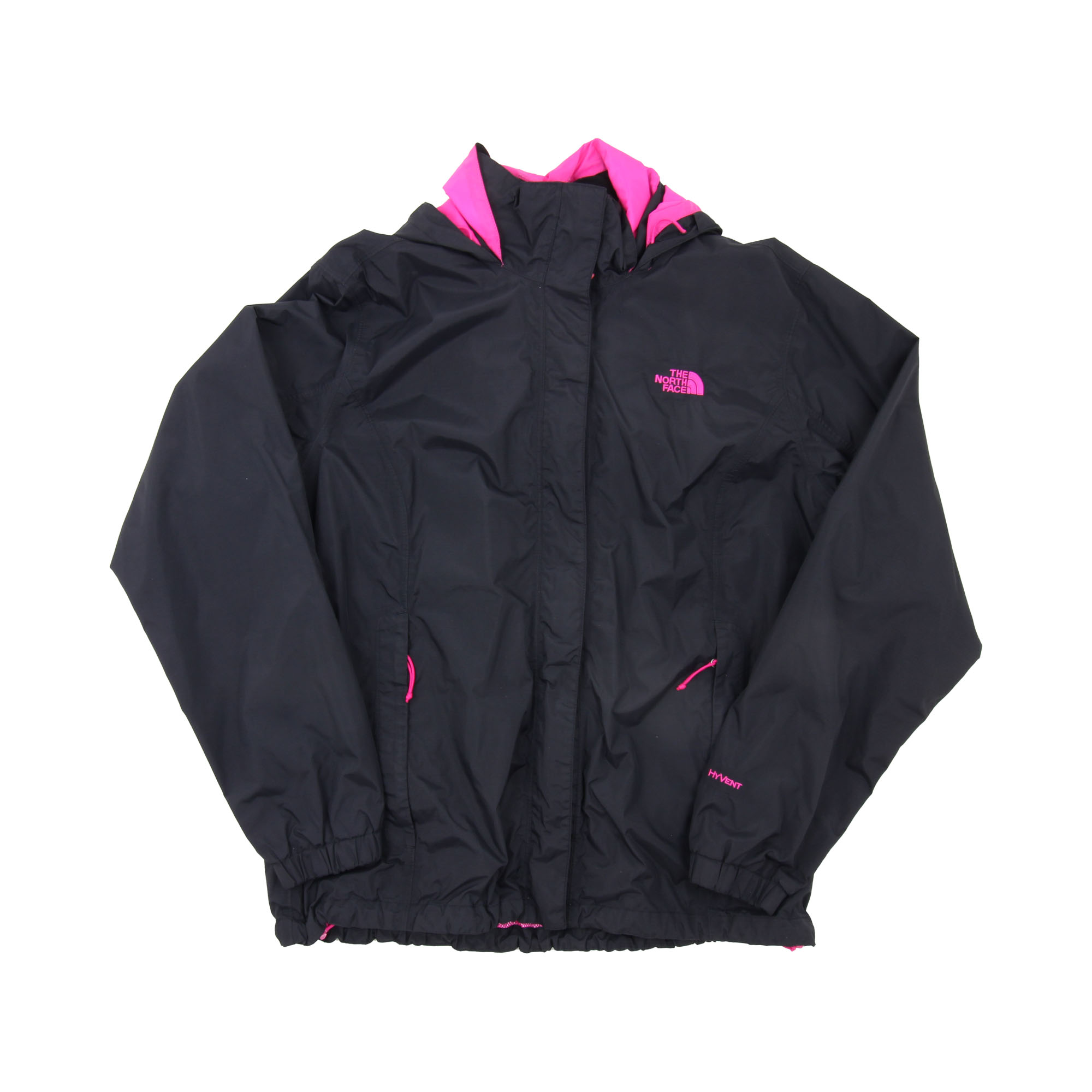 The North Face Hyvent Rain Jacket Black - Women's XL