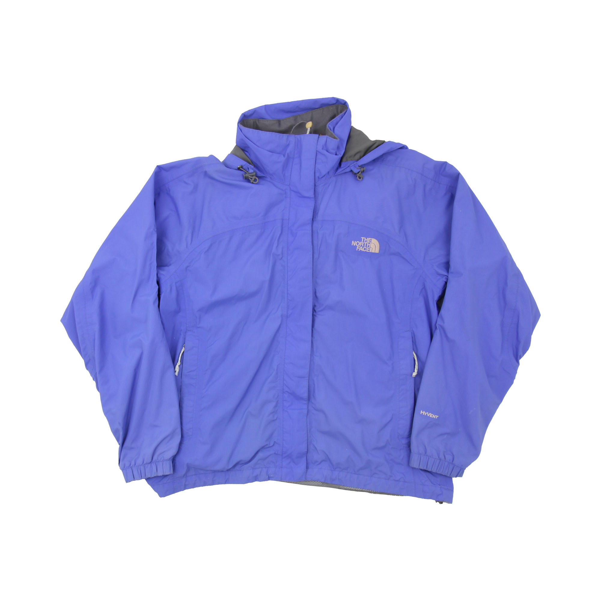 The North Face Hyvent Rain Jacket Blue - Women's M