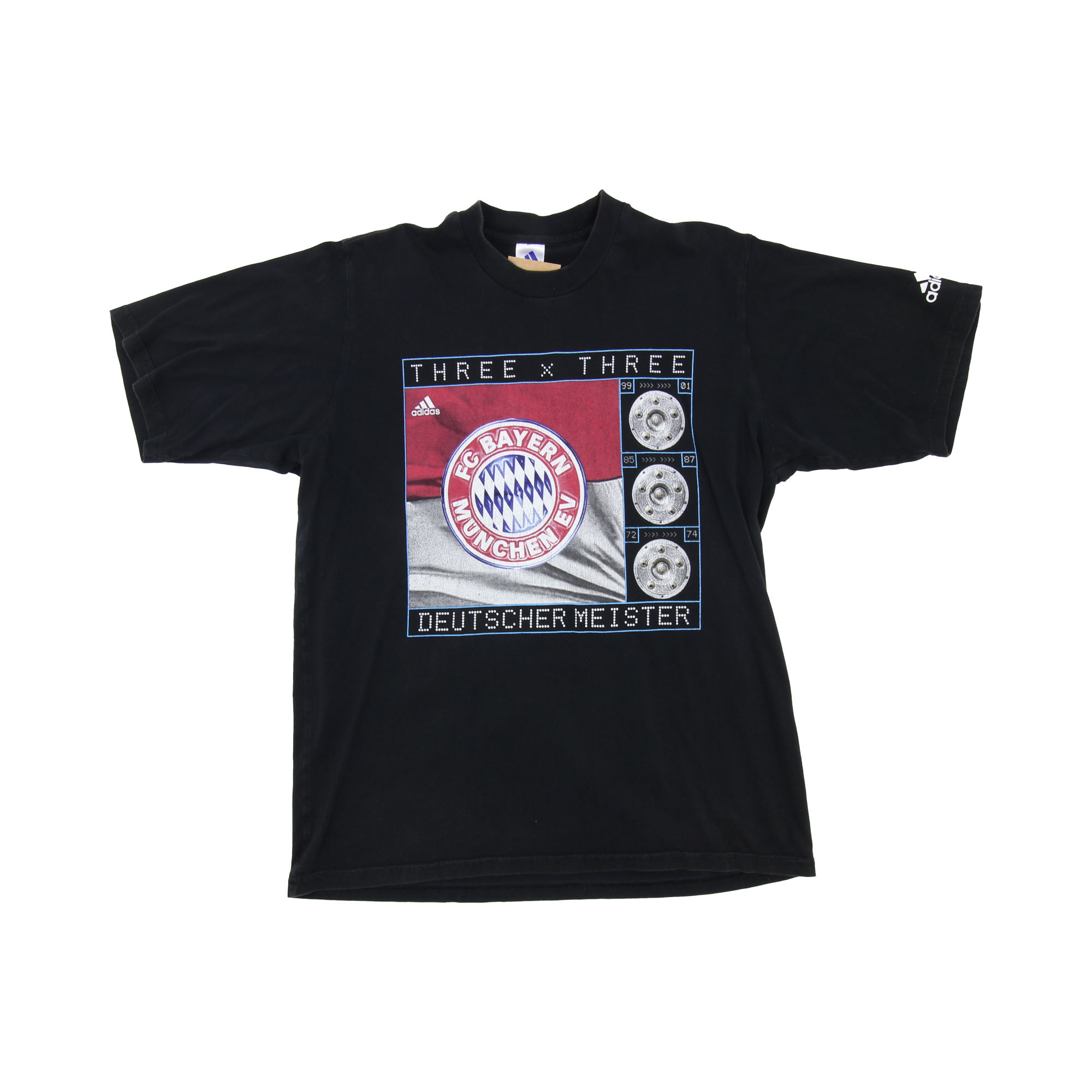 Adidas FC Bayern Munich T-Shirt Black -  L