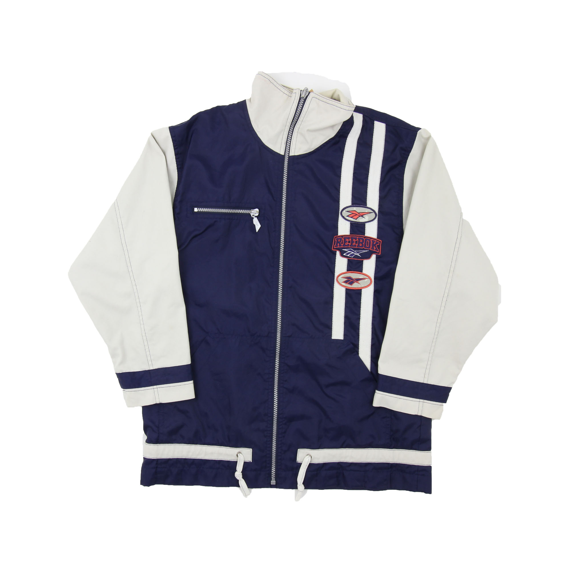 Vintage Reebok Full Zip Thin Jacket -  S/M