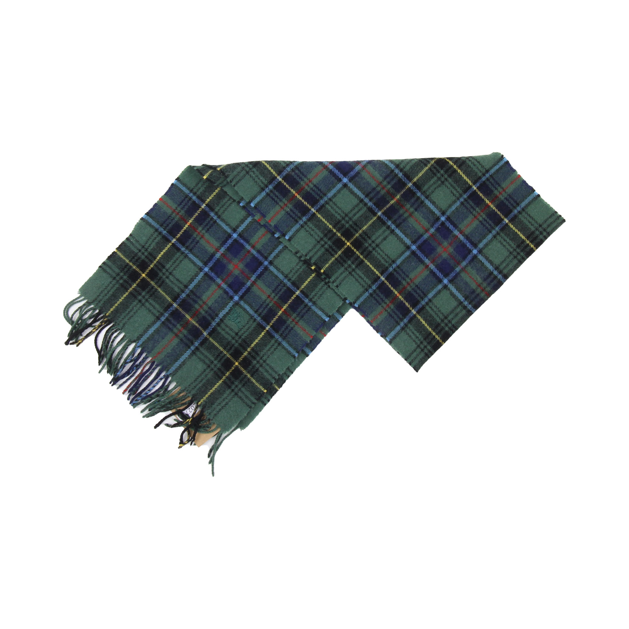 Burberry Embroidered Logo Scarf 