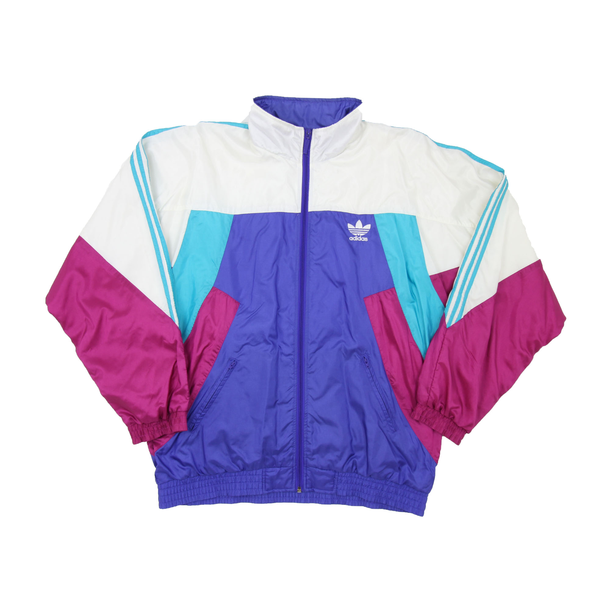 Adidas Front & Back Embroidered Logo Tracktop -  L/XL