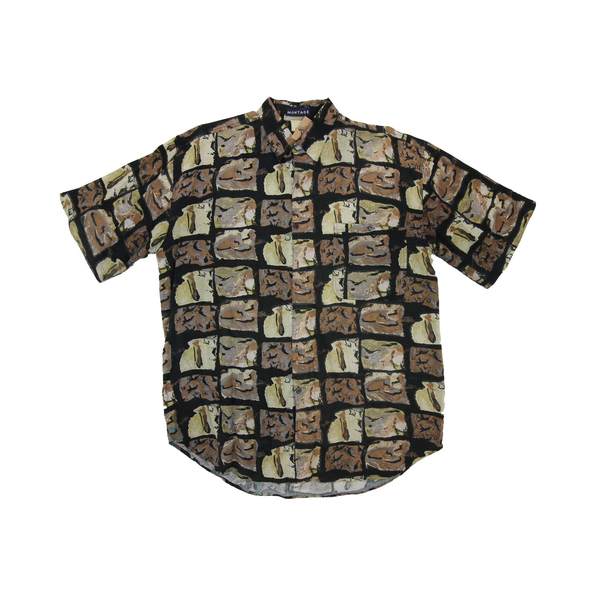 Montage Short Sleeve Shirt -  XXL