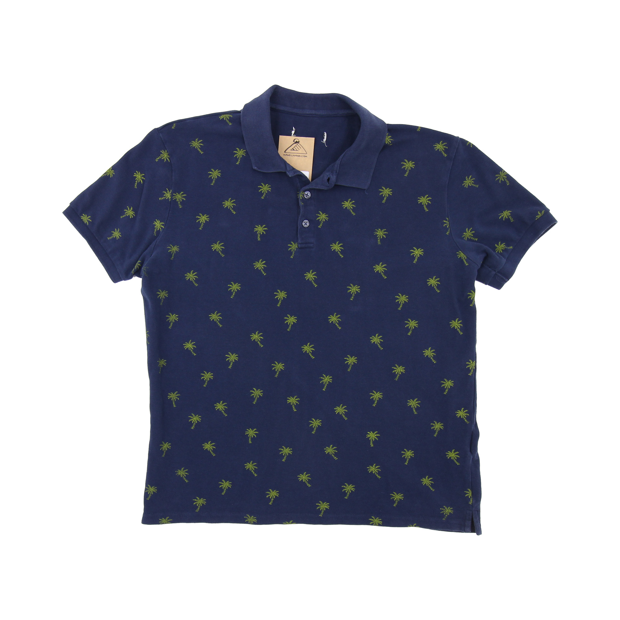 Vintage Polo Shirt Blue -  L